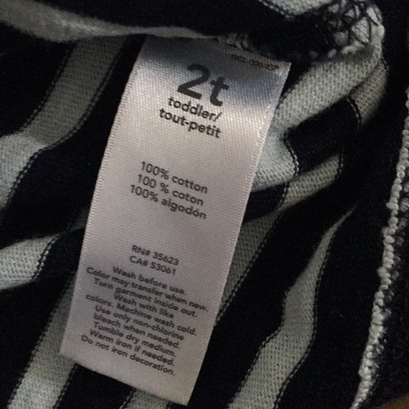 Carter’s boys 2t striped long sleeve shirt - Picture 4 of 8